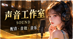 声音工作室频道视觉图